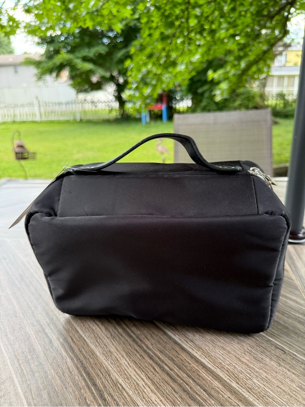 NUDESTIX Black Hanging Cosmetic Carry Case